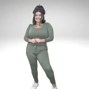 Conjunto moletom Blusa manga longa e calça