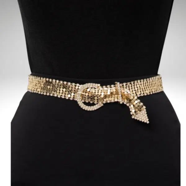 Cinto corrente manta em strass  - Image 2