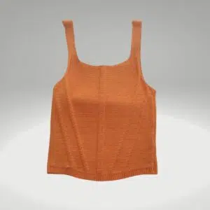 Blusa tricot de alça