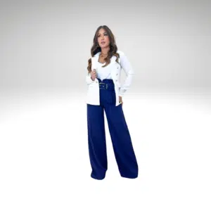 Calça de alfaiataria wide