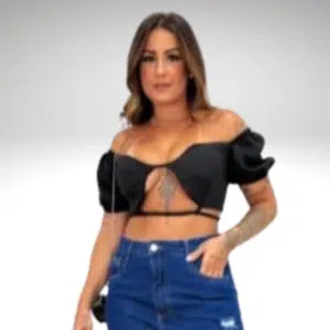 Cropped Top Butterfly