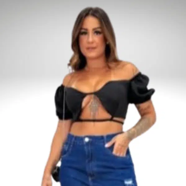 Cropped Top Butterfly