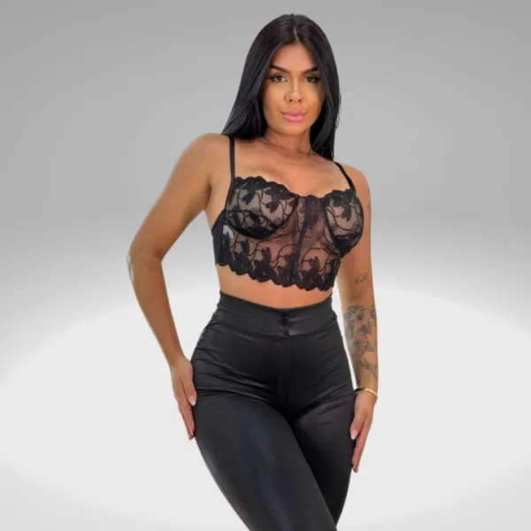 Cropped rendado