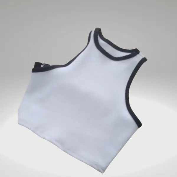 Cropped midi bicolor