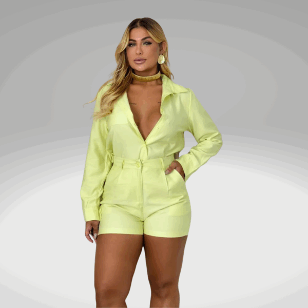 Conjunto Blusão e short